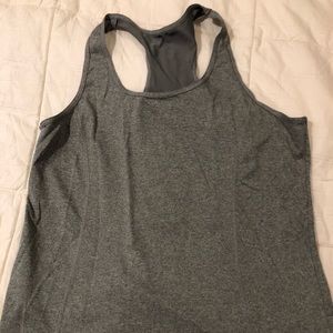 Gray Women’s Athletic Racerback Tank
